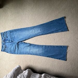 LOFT Light Blue Flare Jeans